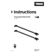 Thule Edge 720401 manual cover