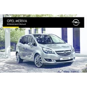 Opel Meriva 2015.5 manual cover