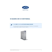 Lacie D2 Quadra LAC301542U Storage manual cover