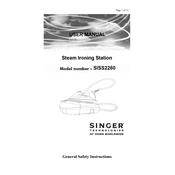 Singer SISS2280 manual cover