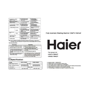 Haier HSW72-789NZP manual cover