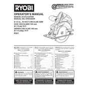 Ryobi P507 Saw manual cover