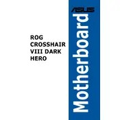 ASUS ROG Crosshair VIII Dark Hero Motherboard manual cover