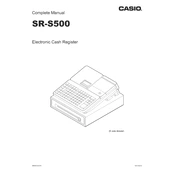 Casio SRS500 Cash Register