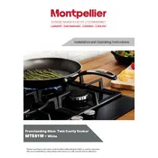 Montpellier MTE51W Cooker manual cover