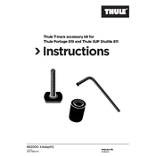 Thule T-track manual cover