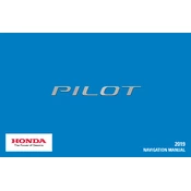 Honda Pilot 2019 manual cover