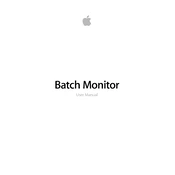 Apple Batch Monitor manual cover