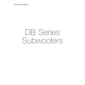 Bowers Wilkins DB3D manual cover