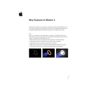 Apple Motion 3 New Features manual cover