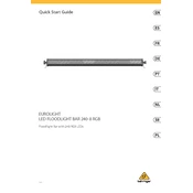 Behringer 240-8 RGB manual cover