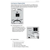 Acura ILX Road Departure Mitigation System 2020 Sedan manual cover