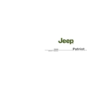 Jeep Patriot 2008 SUV manual cover