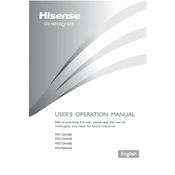 Hisense RR33D6ABE-0 manual cover