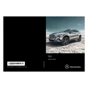 Mercedes-Benz GLA 2015 manual cover