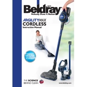 Beldray BEL0813 Airgility Max Cordless manual cover