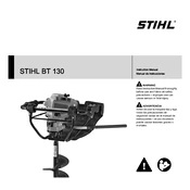 Stihl BT 130 manual cover