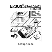 Epson ActionLaser 1000 manual cover