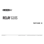 Line 6 Relay G10S manual cover