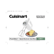 Cuisinart CHM-7 manual cover