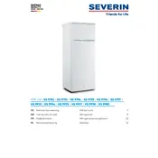 Severin KS 9792 Refrigerator manual cover