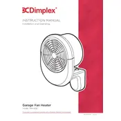 Dimplex PFHE Heater manual cover