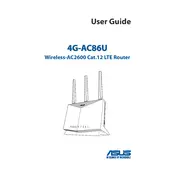 ASUS 4G-AC86U Router manual cover