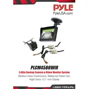 Pyle PLCM4580WIR Camera manual cover