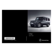 Mercedes-Benz G-Class 2015 manual cover