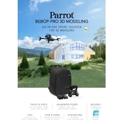 Parrot Bebop Pro 3D Modelling Drone manual cover