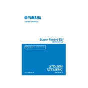 Yamaha XTZ12EM, XTZ12EMC Super Tenere ES 2021 manual cover