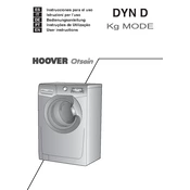 Hoover DYN 8123D3-37 manual cover