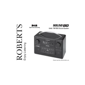 Roberts Sound 80 DAB 2009 manual cover