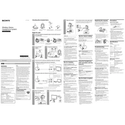 Sony MDR-RF912RK manual cover