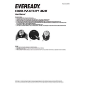 Eveready B&M Cordless Utility Light 338152 manual cover