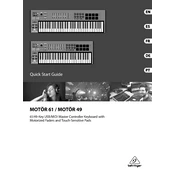 Behringer Motor 49 manual cover