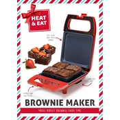 Heat Eat B&M Brownie Maker 373340 manual cover