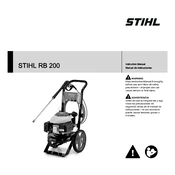 Stihl RB 200 manual cover