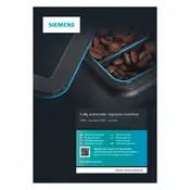 Siemens EQ900 Connect Plus s500 TI9553X1GB Coffee Machine manual cover