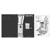 Krups XP4600 Coffee Machine manual cover