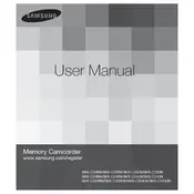 Samsung SMX-C20LN Camcorder manual cover