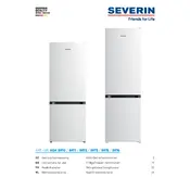 Severin KGK 8971 Refrigerator manual cover