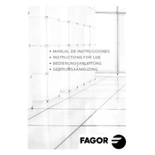 Fagor FT-313S Washing Machine manual cover