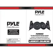 Pyle PLCIVIC65C Speaker System manual cover