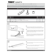 Thule XADAPPT9 manual cover