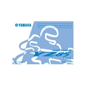 Yamaha YZ85B YZ85 2012 manual cover