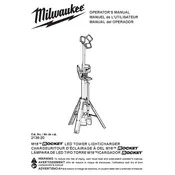 Milwaukee M18 Rocket 2136-20 Charger manual cover