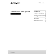 Sony PS-HX500 manual cover