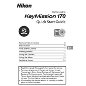 Nikon KeyMission 170 manual cover