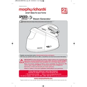 Morphy Richards 333200 Speed Steam manual cover